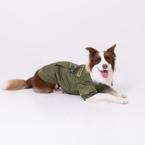 Jeep 背開きジャケット 中・大型犬 ペット用品