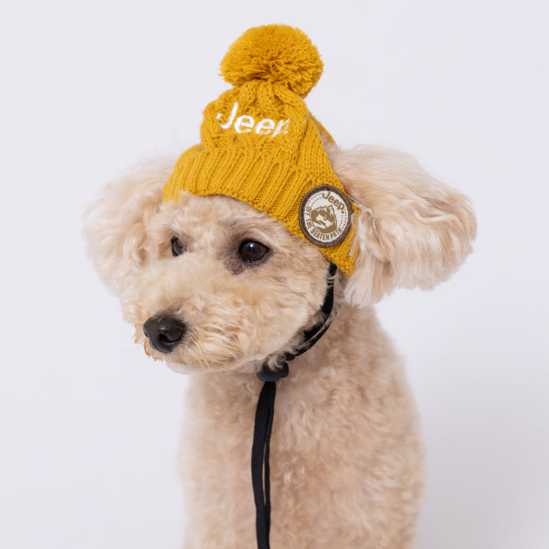 【先行予約 20％OFF】 JEEPニット帽 ペット用品