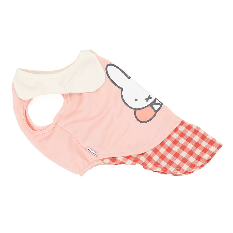 【3点購入で50％OFF】miffy ミッフィーレイヤードトレーナー ペット用品 ペットウェア 犬服