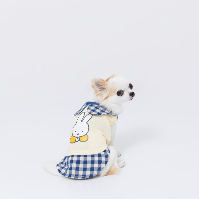 【3点購入で50％OFF】miffy ミッフィーレイヤードトレーナー ペット用品 ペットウェア 犬服