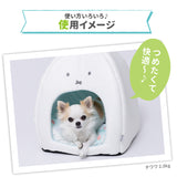 ミッフィーりんごクールドームベッド ペット用品 接触冷感