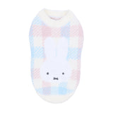 【先行予約 20％OFF】 ミッフィーチェックシェニールニット中・大型犬 ペット用品