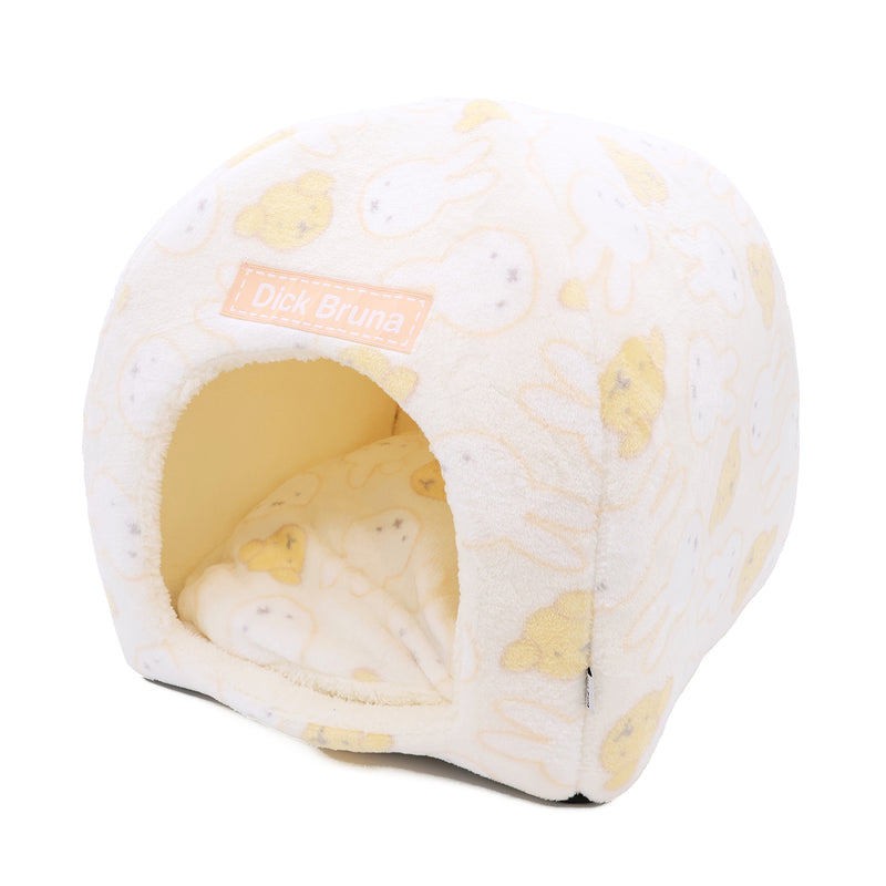 【先行予約 20％OFF】 ミッフィー＆スナッフィーボアドームベッド ペット用品