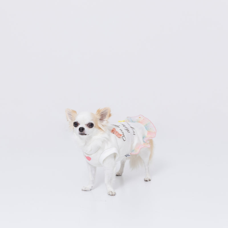 pipiフリルトレーナー ペット用品 ペットウェア 犬服