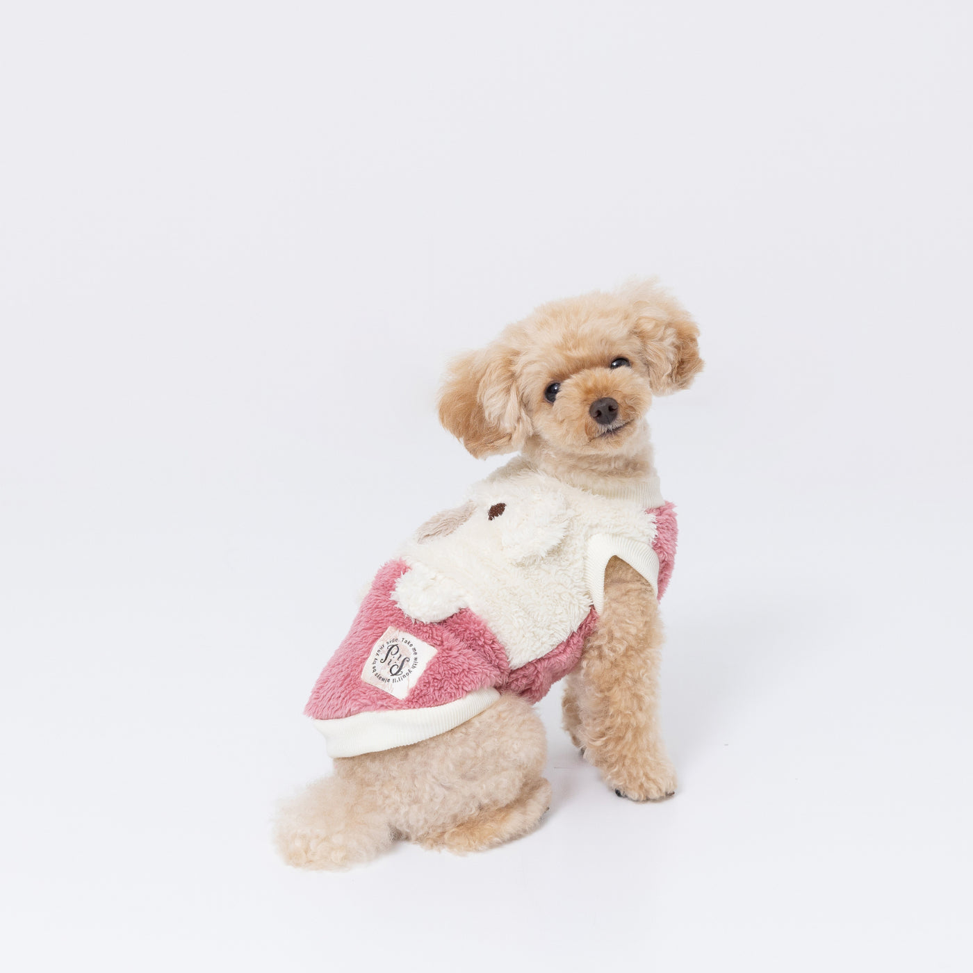 犬服・アクセサリー pp*closet 37 pipiボアくまトレーナー ペット用品 ペットウェア 犬服 犬服