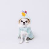 pipi恐竜ポンチョ ペット用品