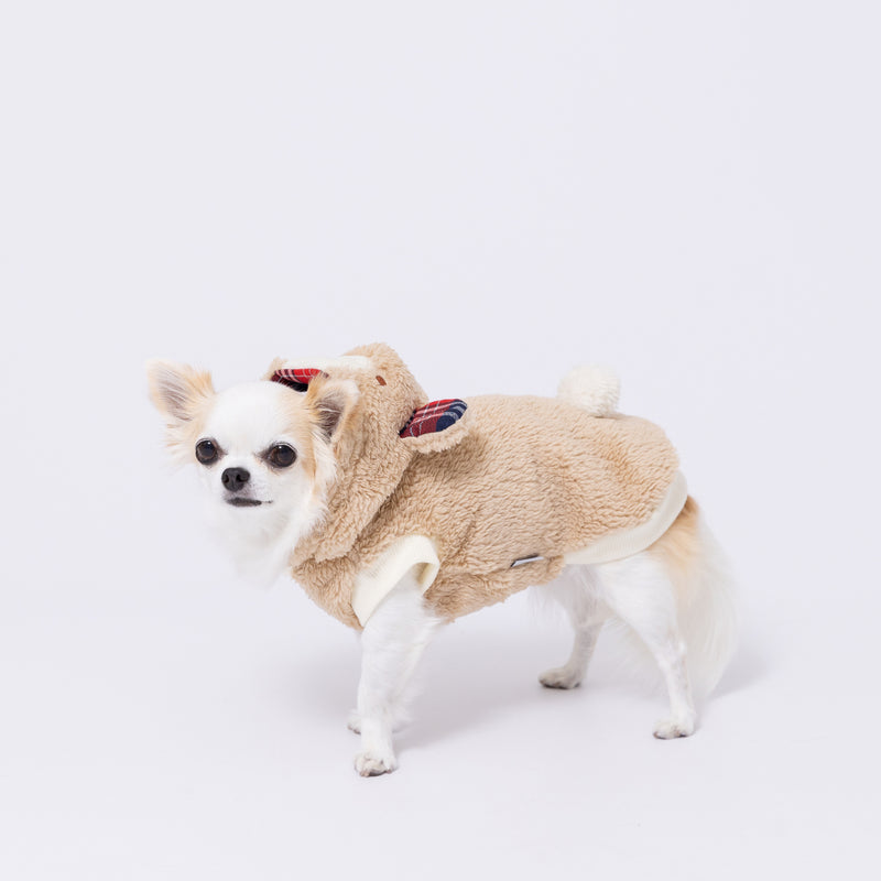 pipiくまボアパーカー ペット用品