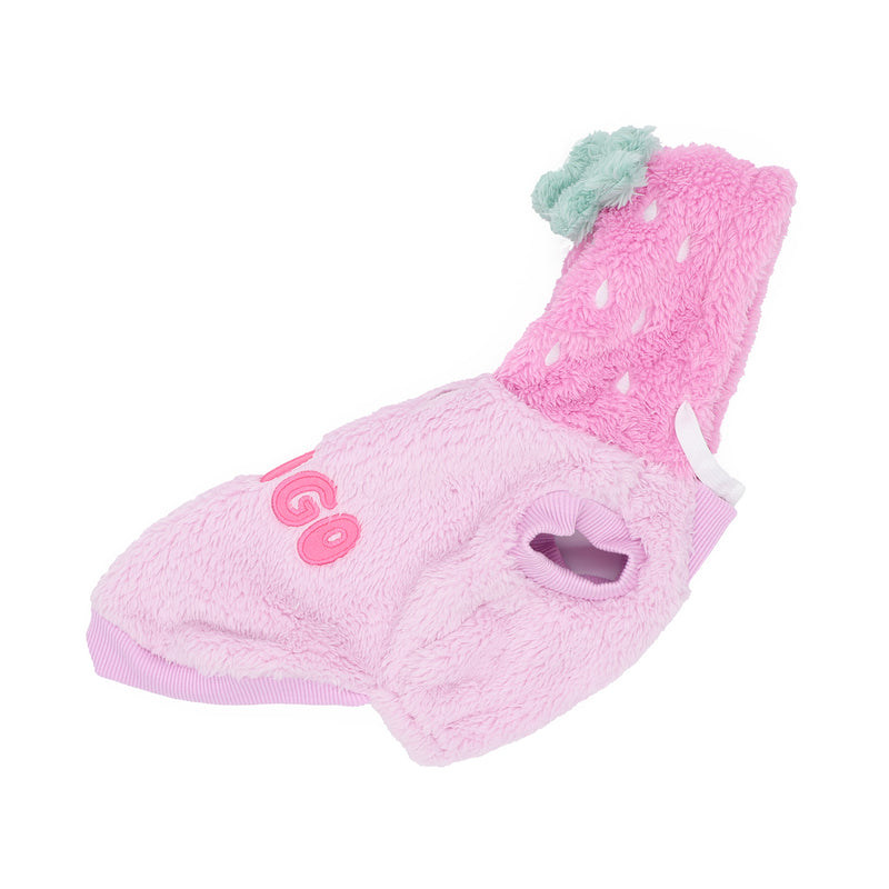 【先行予約 20％OFF】 pipiフルーツボアパーカー ペット用品