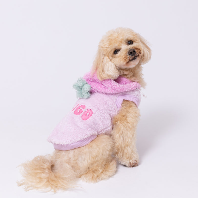 【先行予約 20％OFF】 pipiフルーツボアパーカー ペット用品