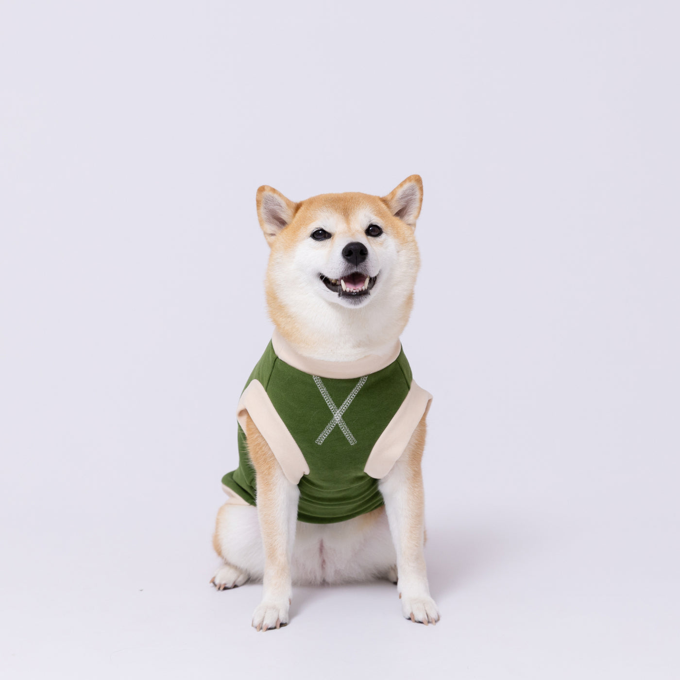 mugicha ●犬服●ハンドメイド 胴36 NO.707 pipiポカポカタンクトップ 中大型犬 ペット用品 犬服 ペットウェア
