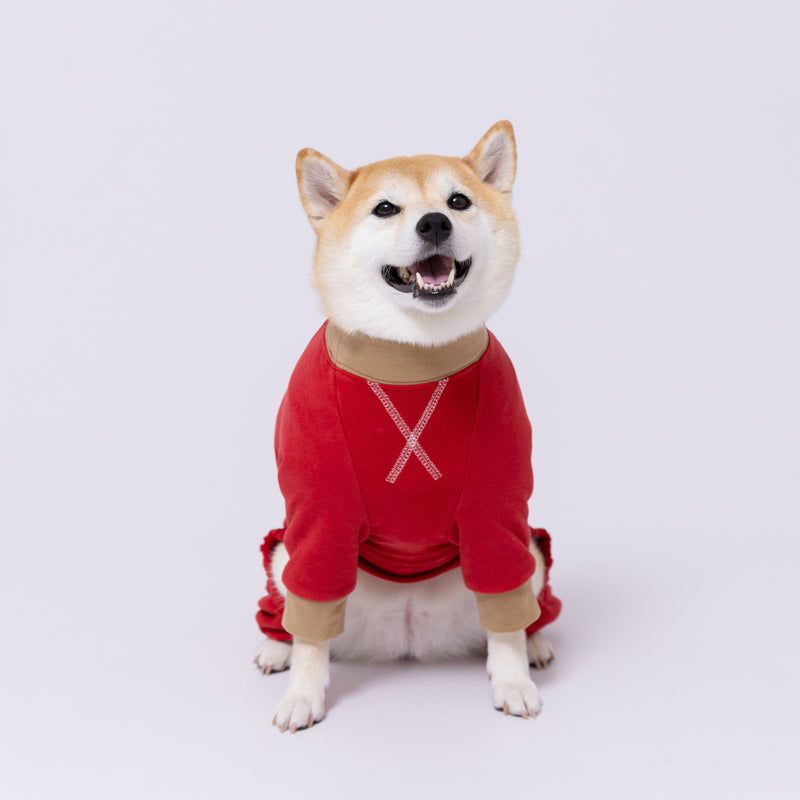 pipiポカポカロンパース 中大型犬 ペット用品