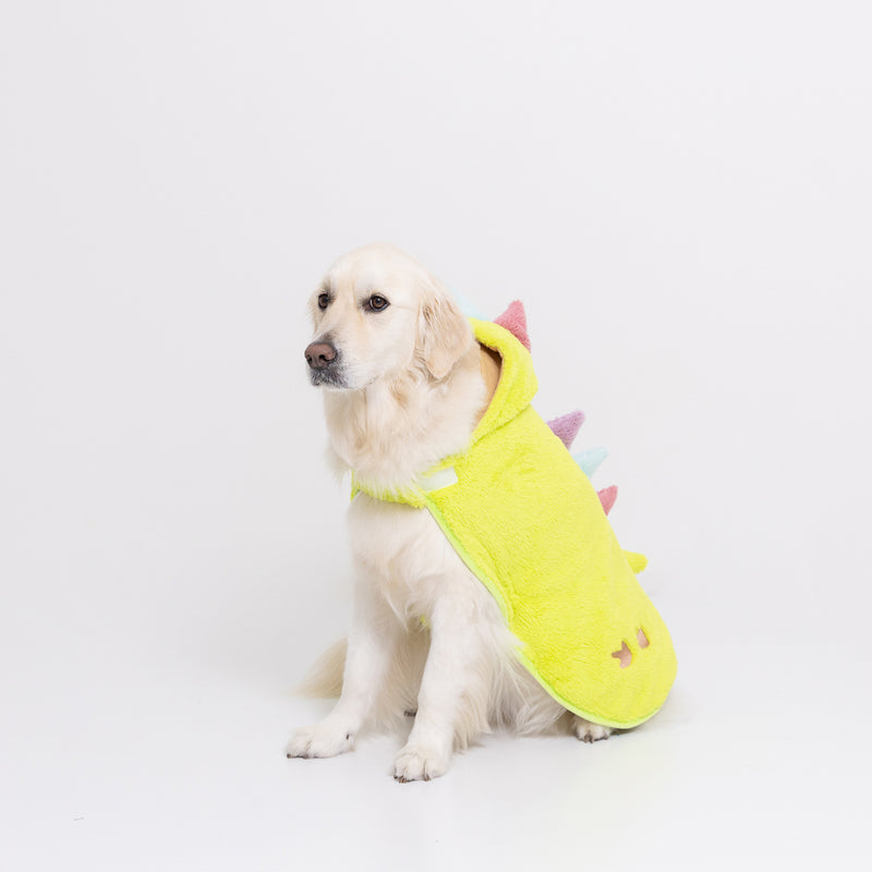 pipi恐竜ポンチョ 中・大型犬 ペット用品