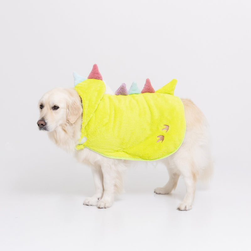 pipi恐竜ポンチョ 中・大型犬 ペット用品