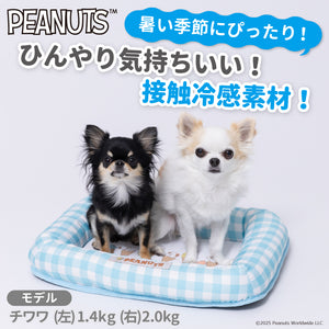 スヌーピーアイスクールマット ペット用品 接触冷感