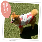 スヌーピーチェックシェニールニット　 ペット用品