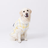 【先行予約 20％OFF】 スヌーピーチェックシェニールニット中・大型犬 ペット用品