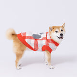 【先行予約 20％OFF】 スヌーピーチェックシェニールニット中・大型犬 ペット用品