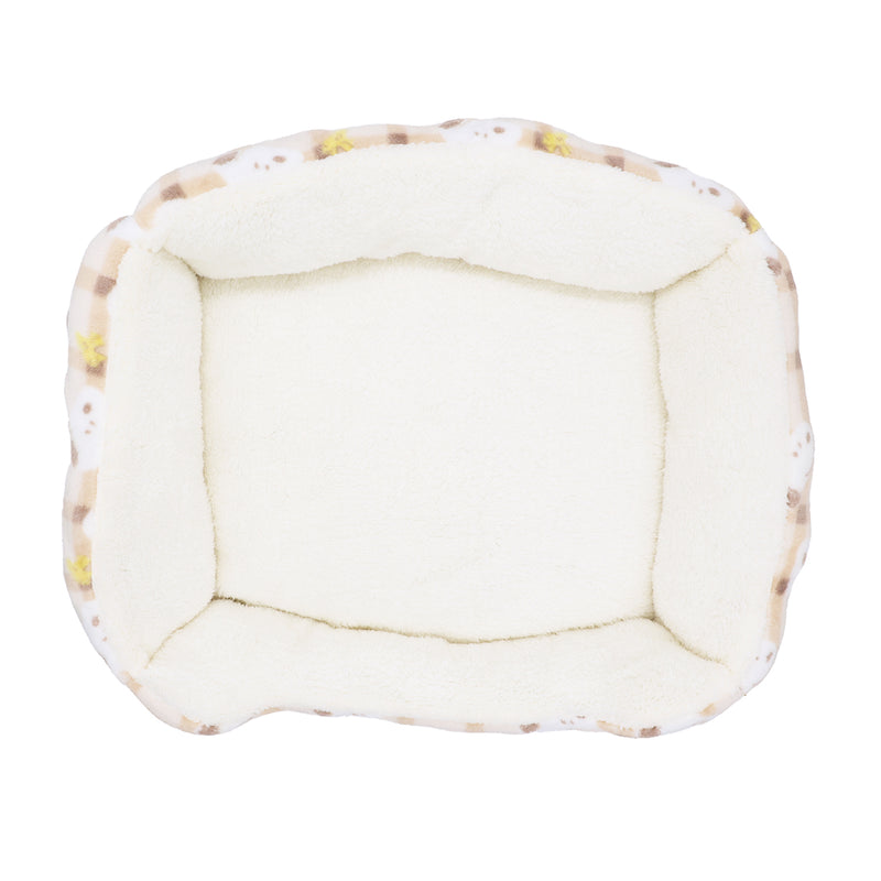 【先行予約 20％OFF】 スヌーピーチェックボアソファ ペット用品