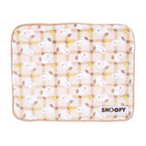 【先行予約 20％OFF】 スヌーピーチェックボアブランケットM ペット用品
