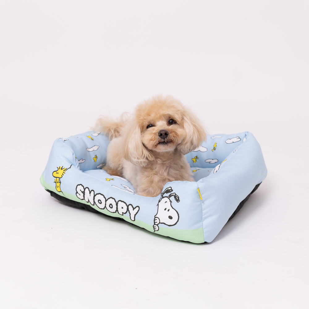 スヌーピー青空柄クールソファ ペット用品