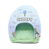スヌーピー青空柄ドームベッド ペット用品