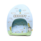 スヌーピー青空柄ドームベッド ペット用品
