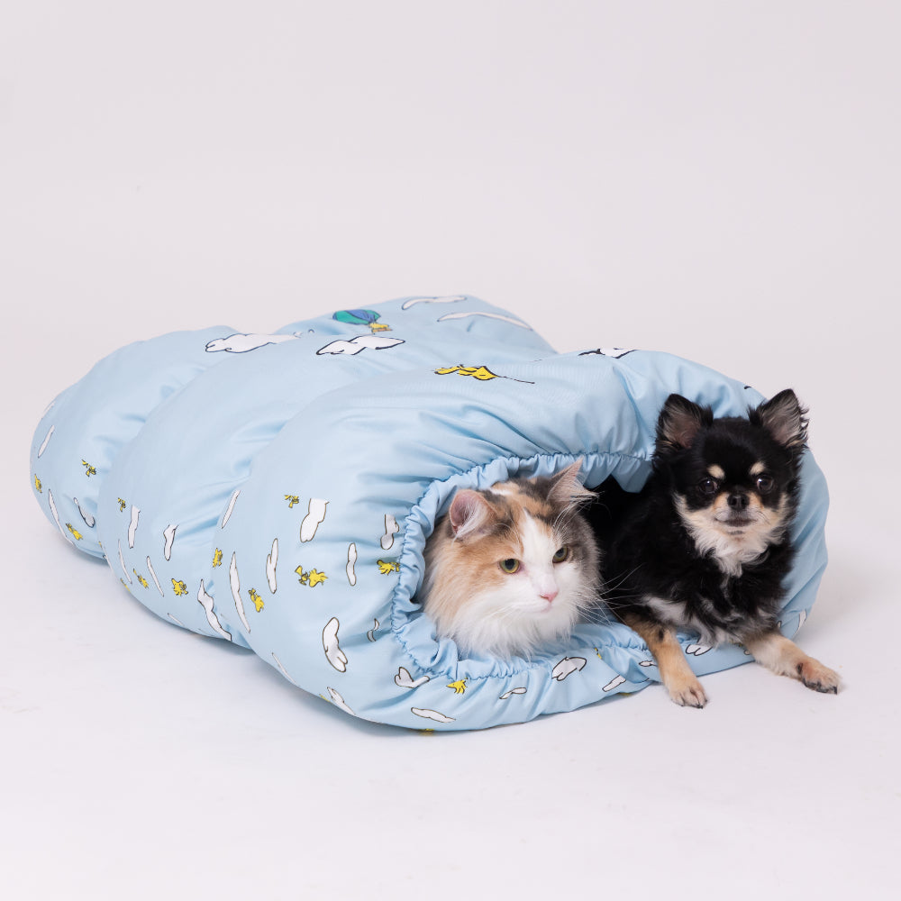 スヌーピー青空柄クールもぐりん ペット用品