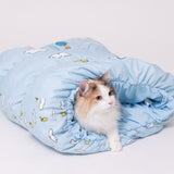 スヌーピー青空柄クールもぐりん ペット用品