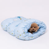 スヌーピー青空柄クールもぐりん ペット用品