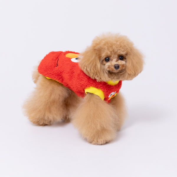 【先行予約 20％OFF】 セサミストリートボアトレーナー ペット用品