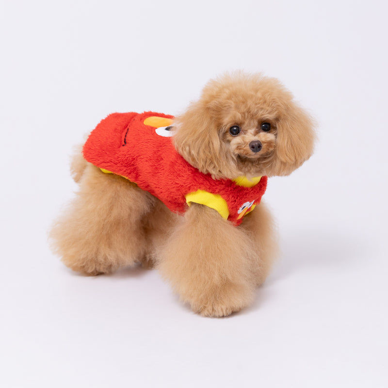 【先行予約 20％OFF】 セサミストリートボアトレーナー ペット用品
