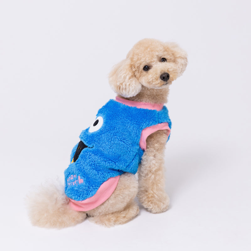 【先行予約 20％OFF】 セサミストリートボアトレーナー ペット用品