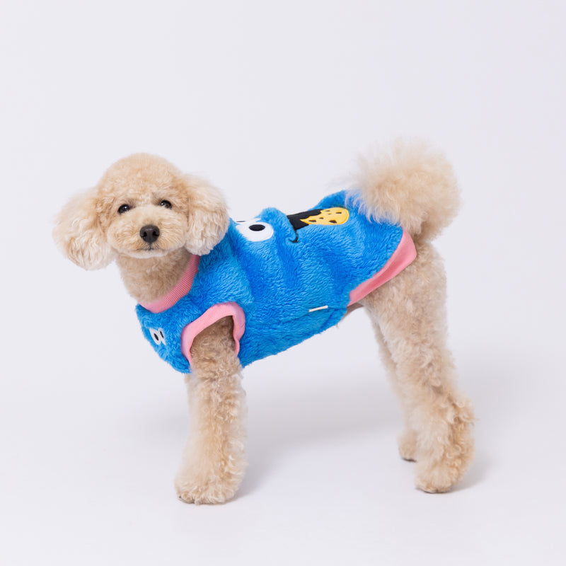 【先行予約 20％OFF】 セサミストリートボアトレーナー ペット用品