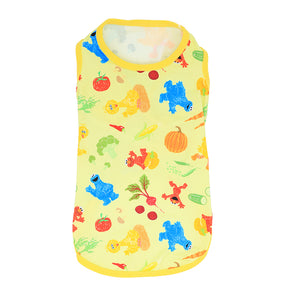【SESAME STREET】セサミストリート ベジタブル柄タンク ペット用品 26SS