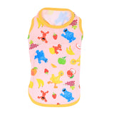 セサミフルーツ柄タンク ペット用品