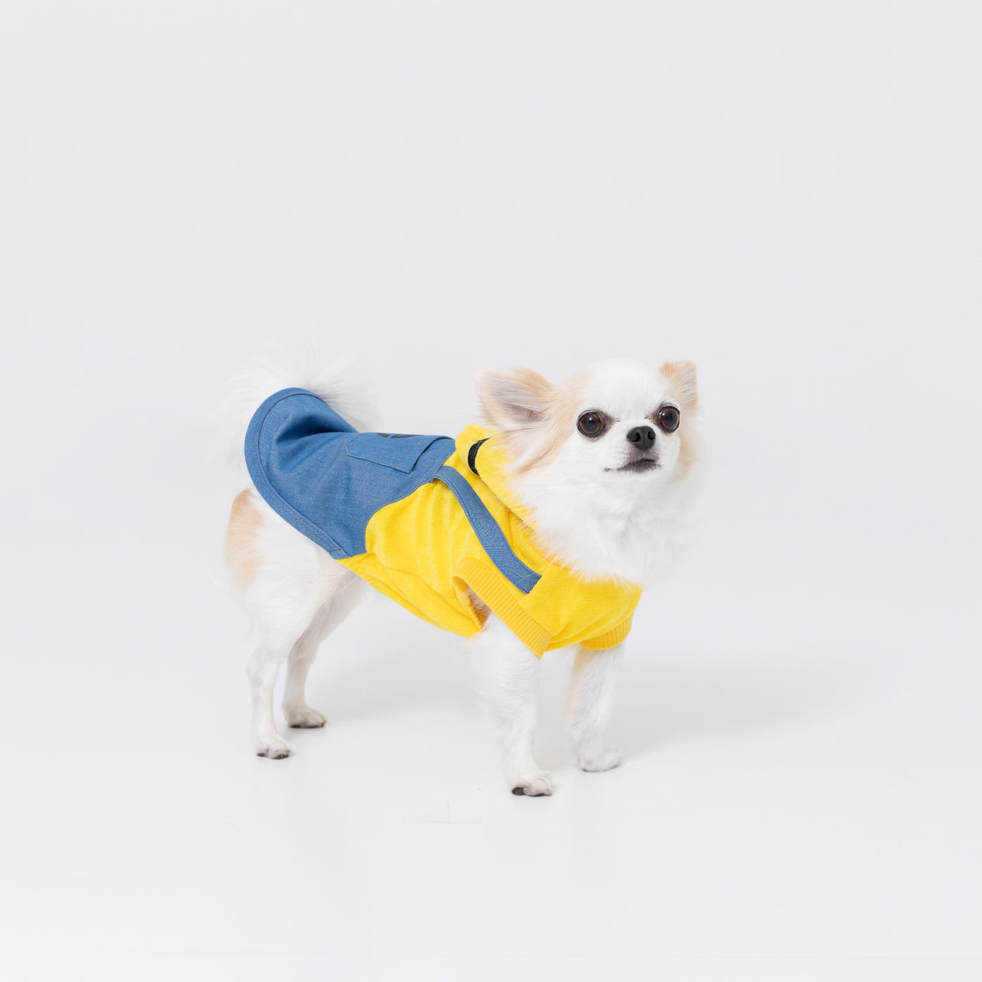 mon chéri ベージュ 犬用オーバーオール M strangely_je221-021-006