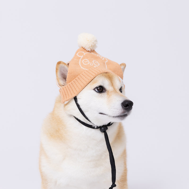 ミニオンニット帽 ペット用品