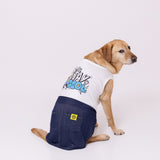minion ミニオン デニム切替タンク 中大型犬 ペット用品