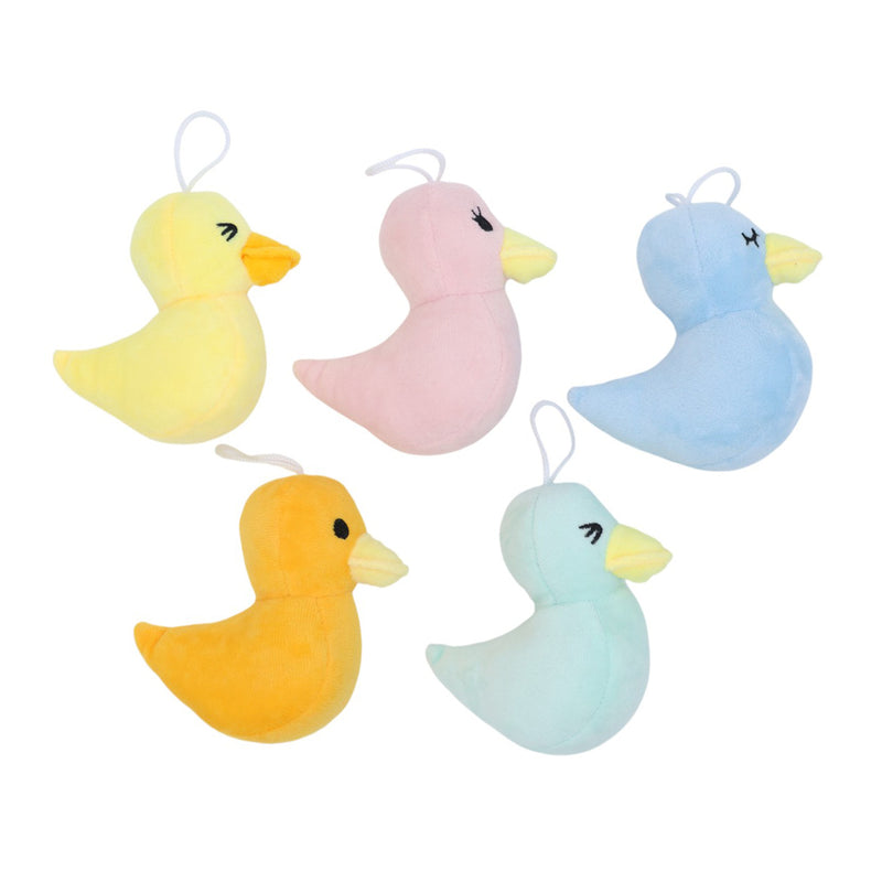 ペットおもちゃ あひるちゃん プープートイ 5個セット X7003 36色セット プープー鳴るよ 犬のおもちゃ 猫のおもちゃ 鳴き笛