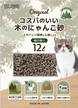 コスパのいい_木のにゃんこ砂 12L×５個(60L) 猫砂 ペット用品
