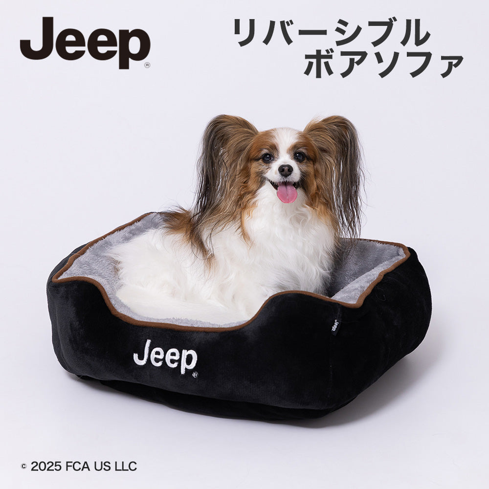 JEEPリバーシブルボアソファ ペット用品 犬服 ペットウェア ペット用品