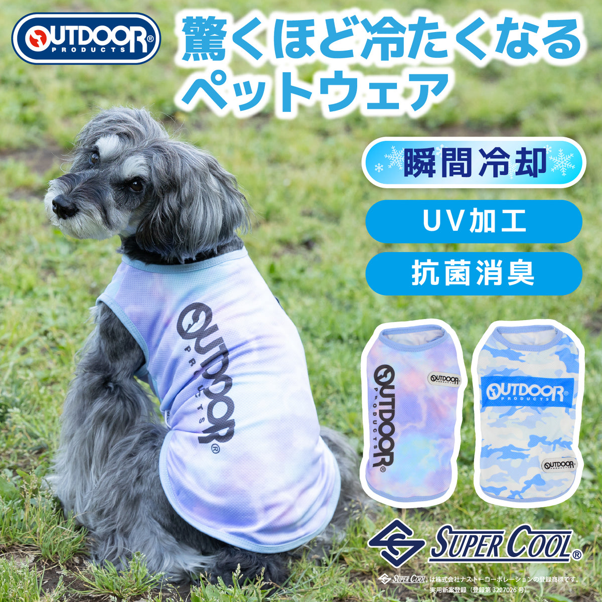 outdoor 犬 ストア 服