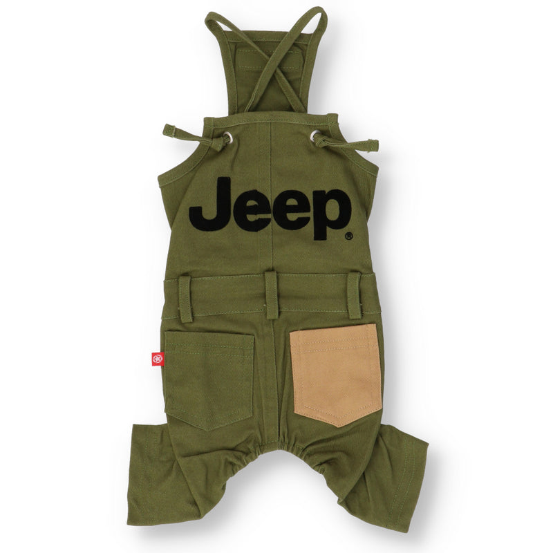 Jeep®　ジープオーバーオール　JeepⓇの公式ライセンスペットアイテム