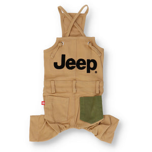Jeep®　ジープオーバーオール　JeepⓇの公式ライセンスペットアイテム
