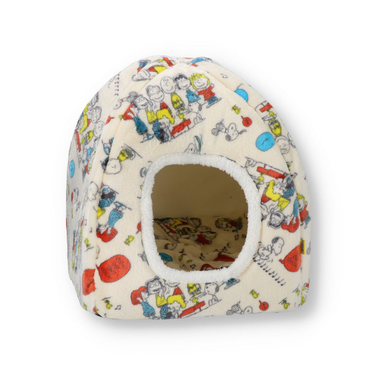 PEANUTS ピーナッツ SNOOPY MUSCI柄ドームベッド
