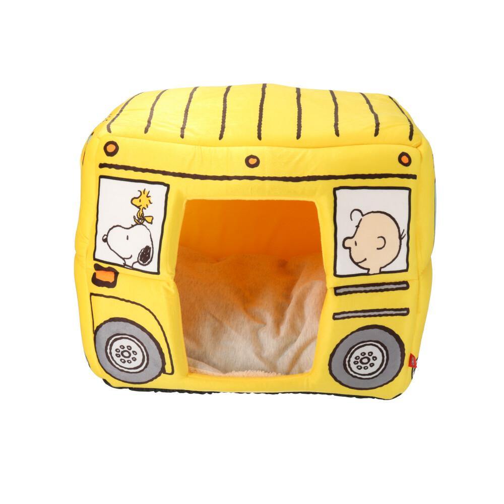 snoopy スヌーピーバス イエロー Mサイズ ペット用 ｜MOFF(モフ