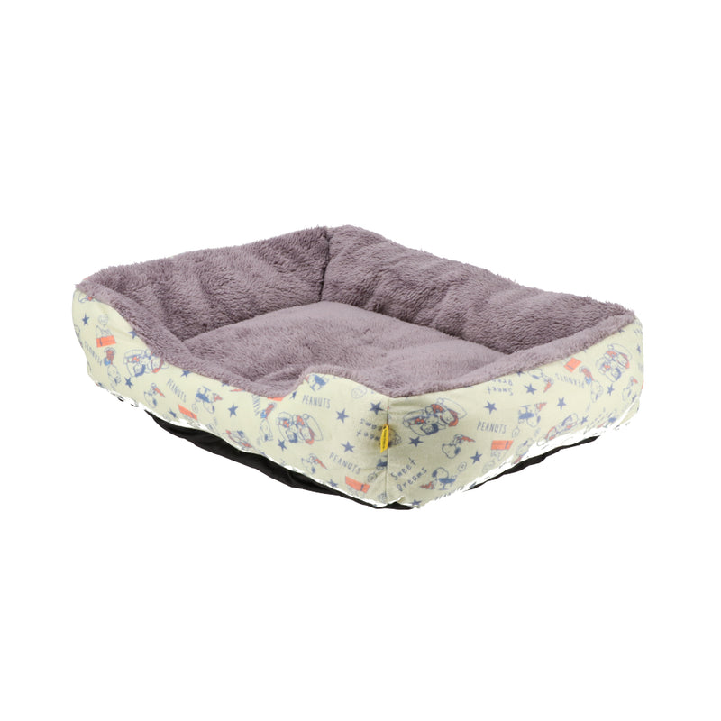 Peanuts SNOOOY 22AWスヌーピーベッド プチプラ/ペットベッド/ペットベット/ペットハウス/ペット用/クッション/犬用/猫用/秋冬/あったか/寝具/マット/カドラー