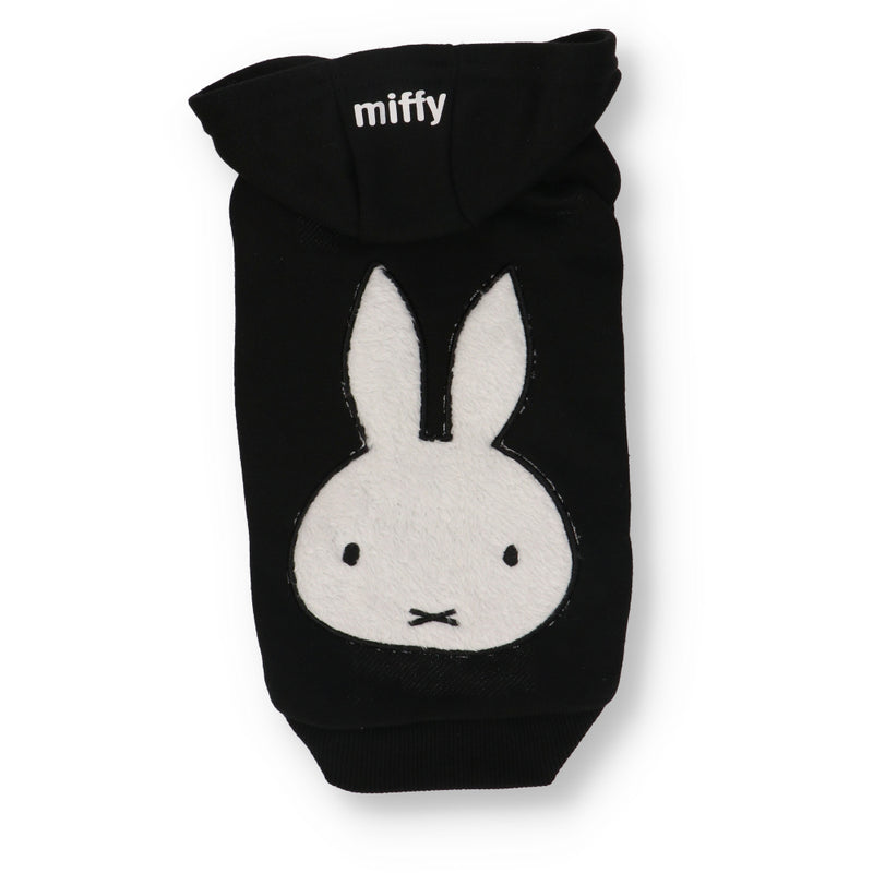 miffy ミッフィーボアアップリケパーカー