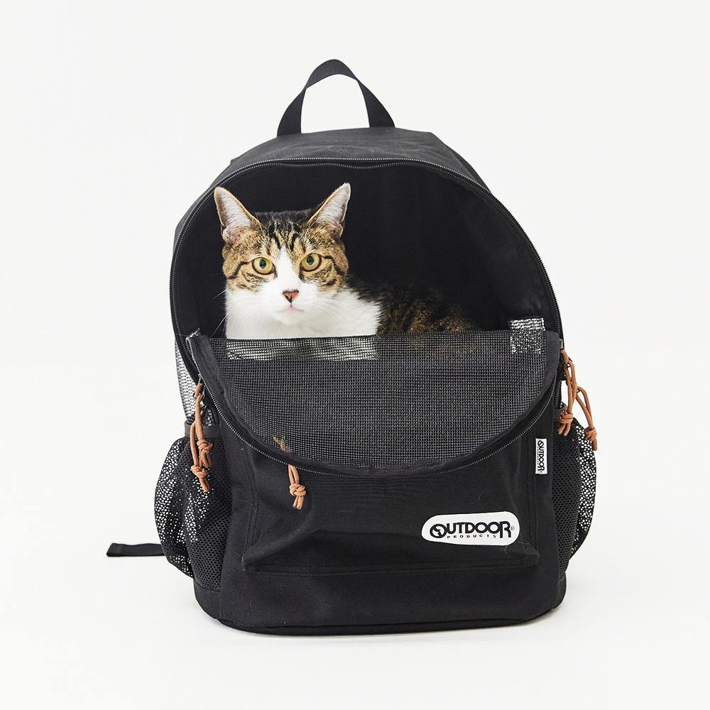 OUTDOOR PRODUCTS アウトドアリュックＭ ブラック OD213-011-001 ペットキャリー - MOFF