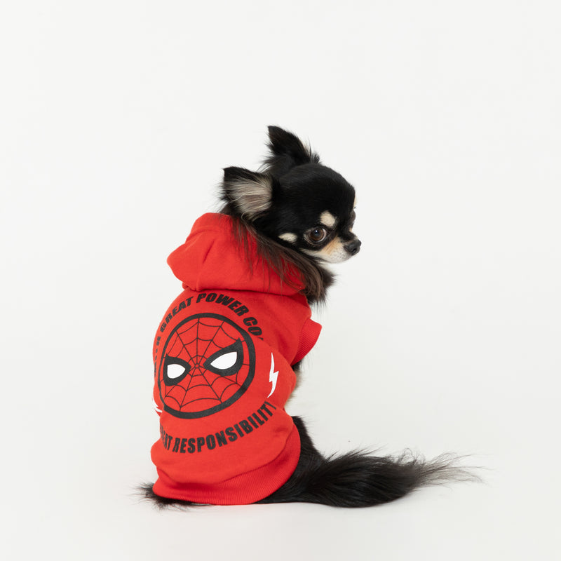 スパイダーマンパーカー 犬服 ペットウェア ペット用品｜モフ 犬